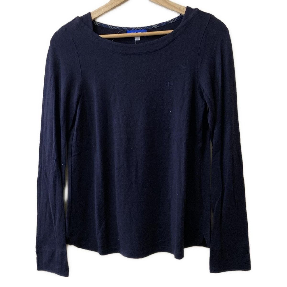 ブルーレーベルクレストブリッジ カットソー長袖38 BLUE LABEL CRESTBRIDGE(ブルーレーベルクレストブリッジ) 長袖