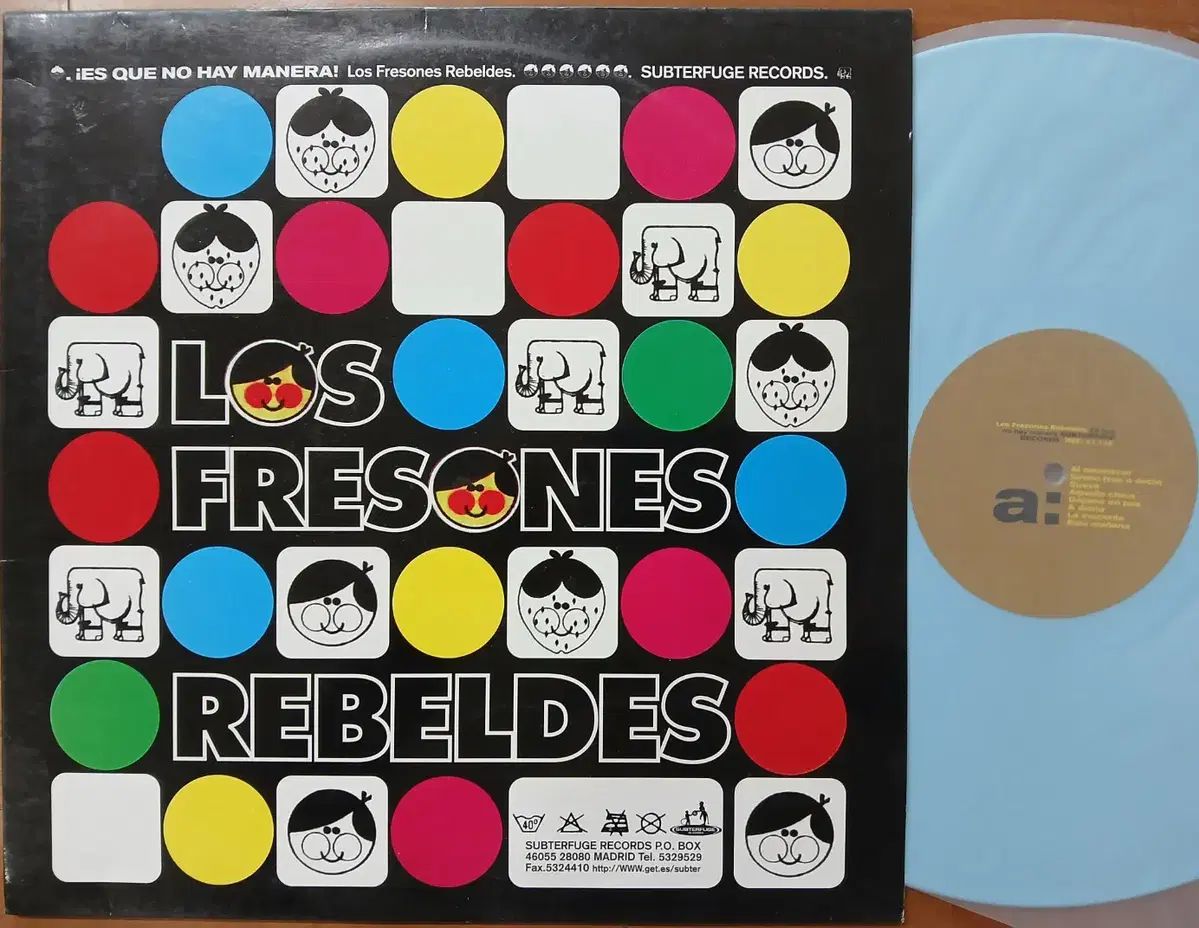 スペイン LP プレゾネス レベルデス Los Fresones Rebeldes