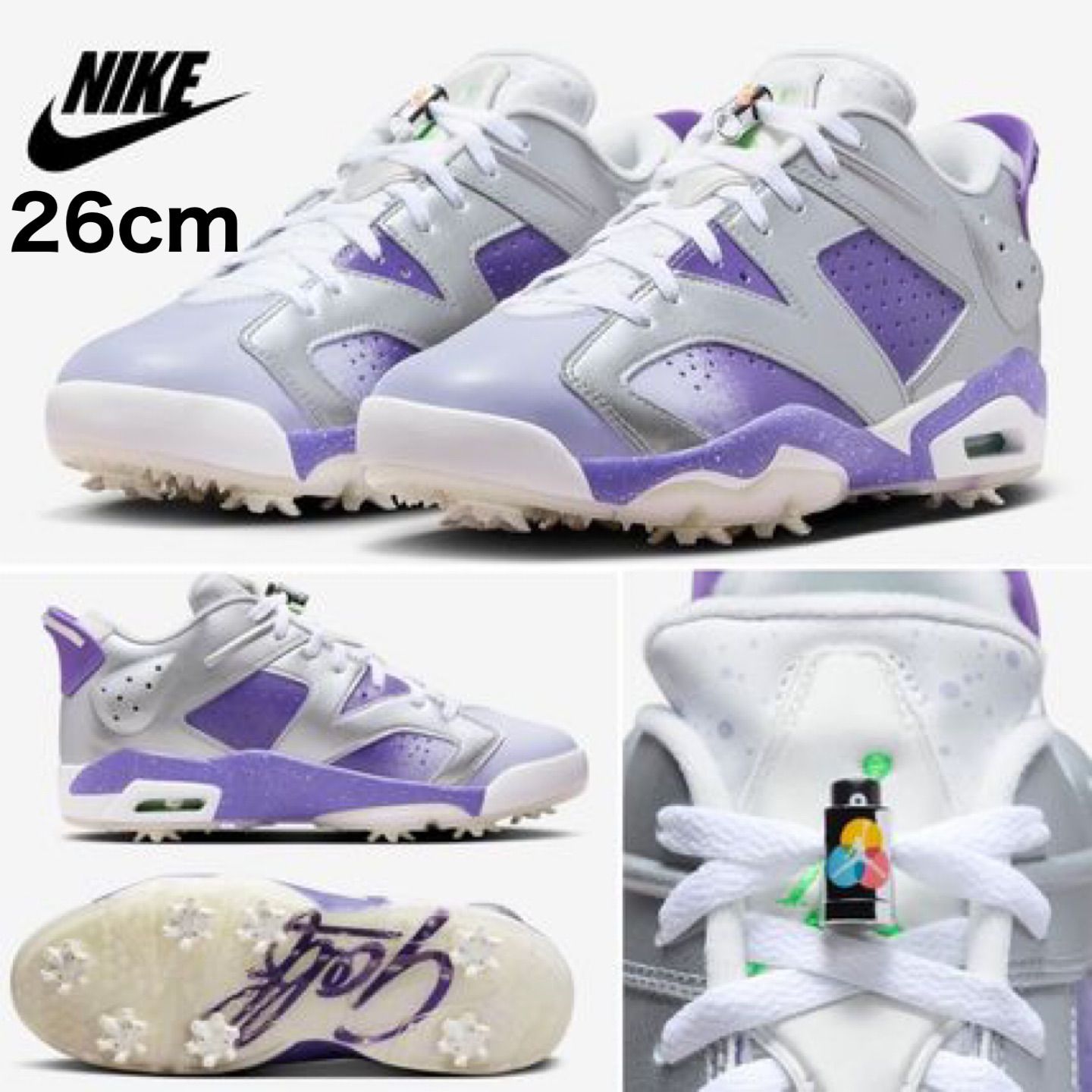 NIKE JORDAN RETRO6 NRG ゴルフシューズ27cm(ナイキ ゴルフ NIKE JORDAN RETRO6 NRG ゴルフシューズ27cm(ナイキ ゴルフ