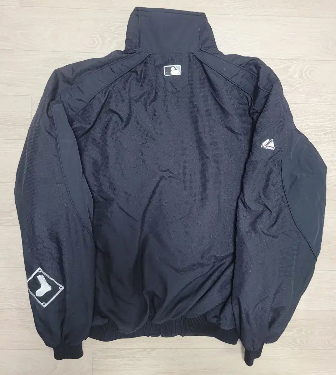 Majestic マジェスティック シカゴ ホワイトソックス 起毛 ああ左ジャケット