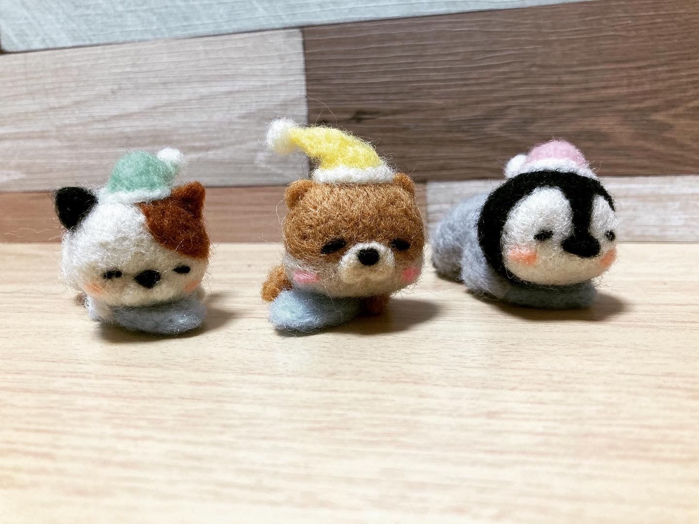 メルカリshops 受注生産 羊毛フェルトマスコット