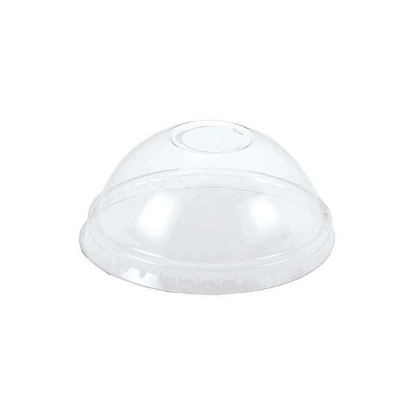 シモジマHEIKO 透明カップ A-PET ドーム蓋 口径85mm C穴付き 0045250111セット 1000個 50個×20パック