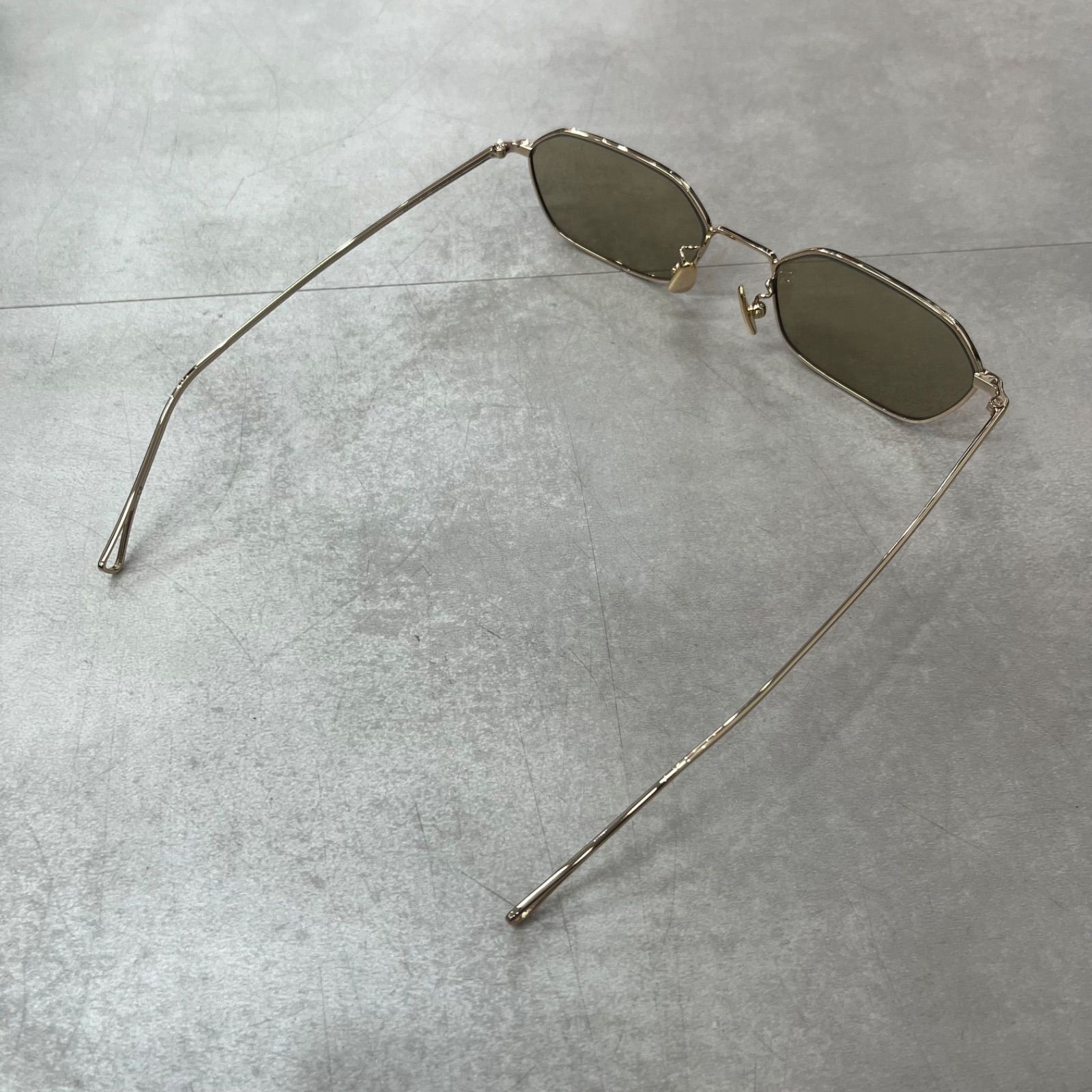 未使用品 A.D.S.R. JASON 02 (Lt.Brown) ジェイソン ゴールド