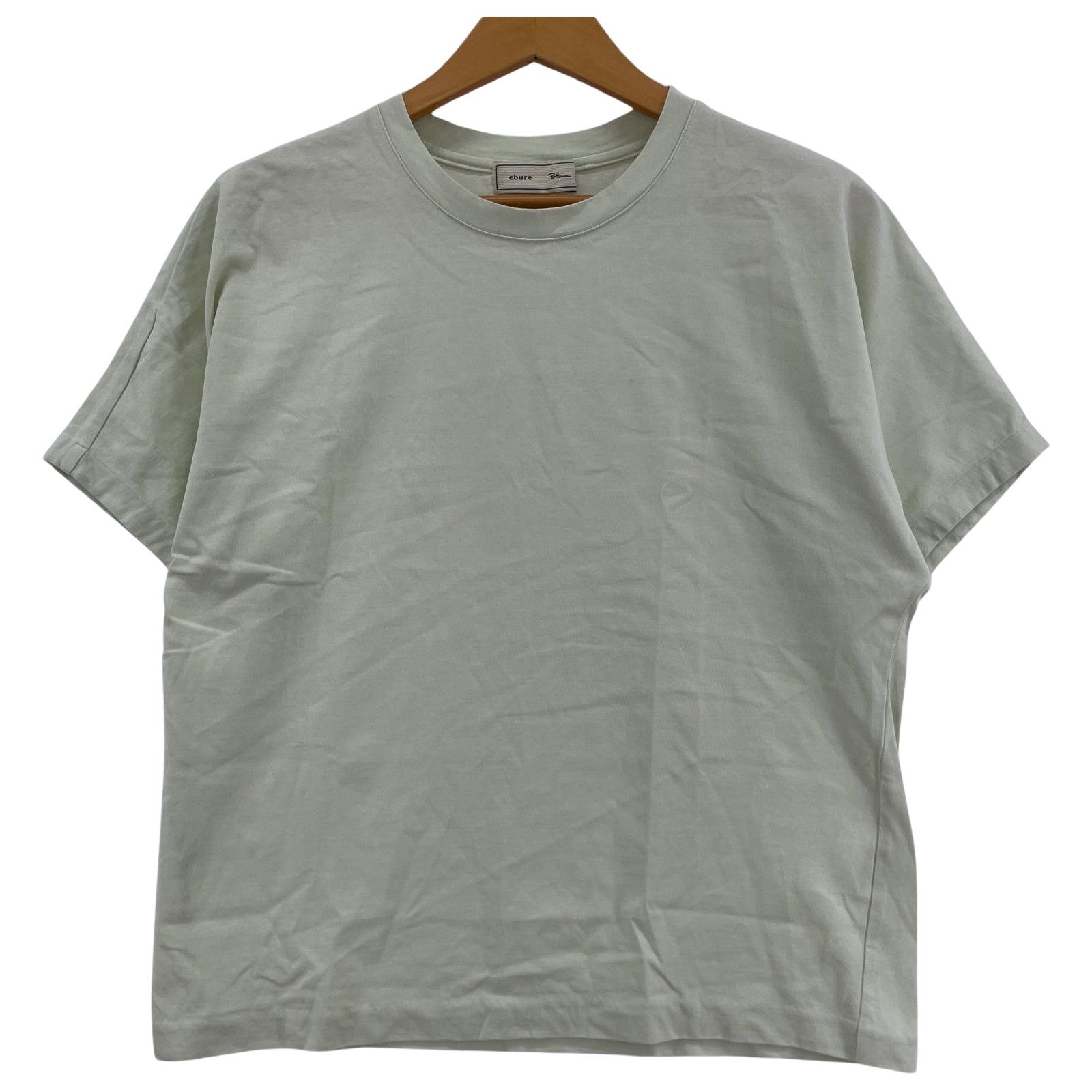 ebure エブール半袖Tシャツ size38/ライトグリーン レディース - メルカリ