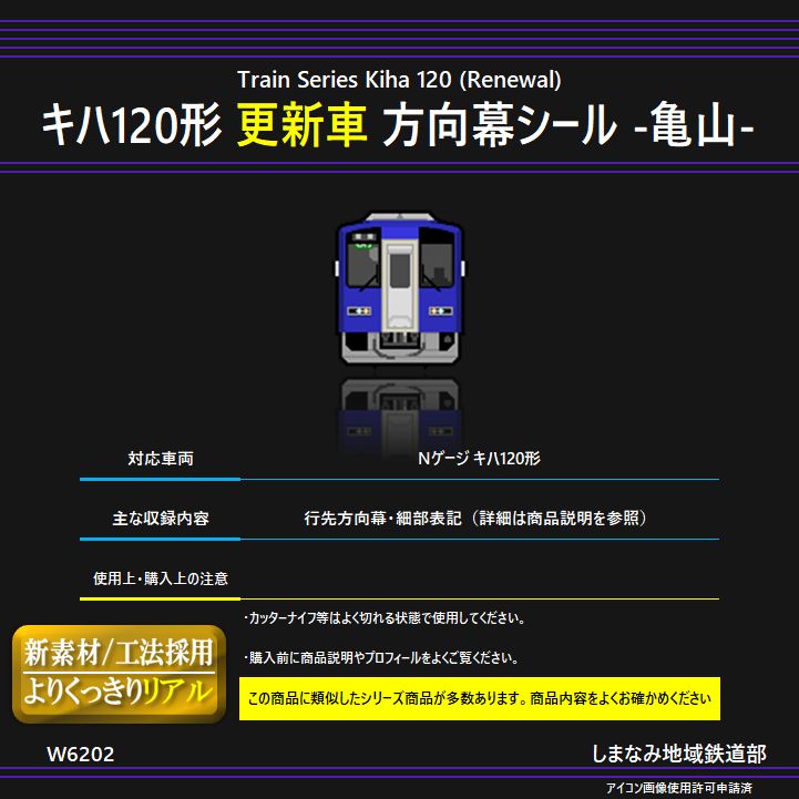 キハ１２０−8番号板部品店で購入品 キハ120−8番号板部品店で購入品 キハ120−8番号