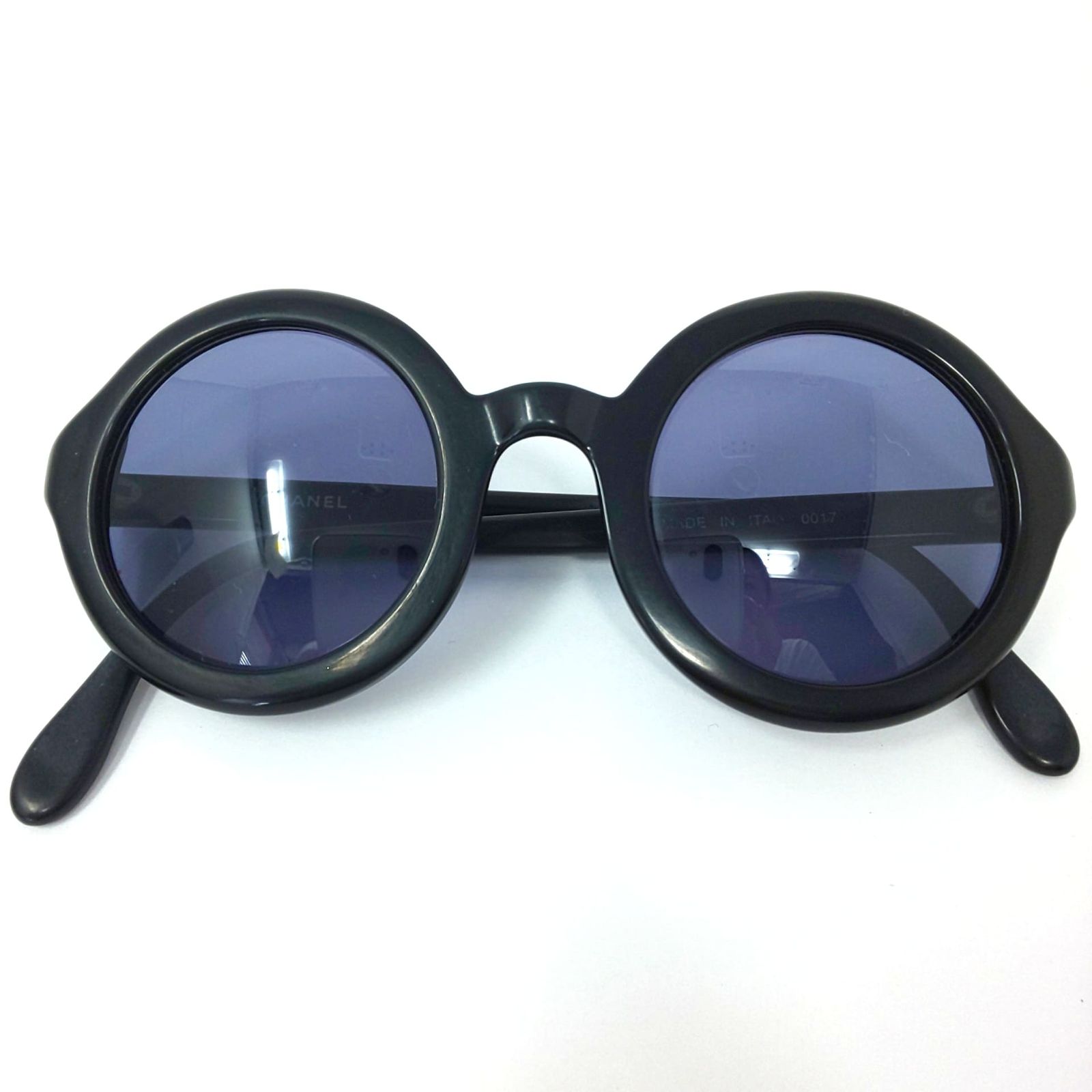 CHANEL サングラス ラウンドロゴ 黒 1046D-06 CHANEL シャネル ラウンド サングラス ブラック 黒