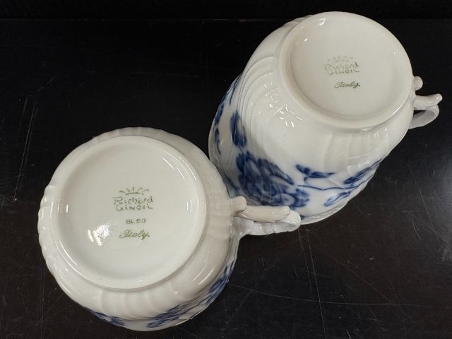 ローズブルー カップ＆ソーサー