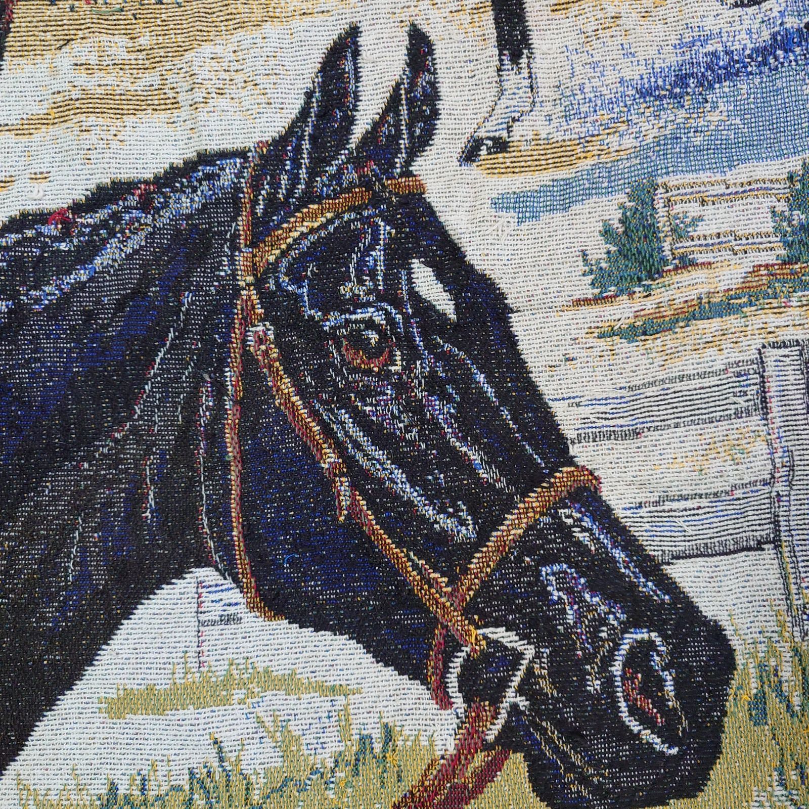 vintageラグ カーペット マルチカバー、馬、ホース、アニマル 248 vintageラグ カーペット マルチカバー、馬、ホース、アニマル