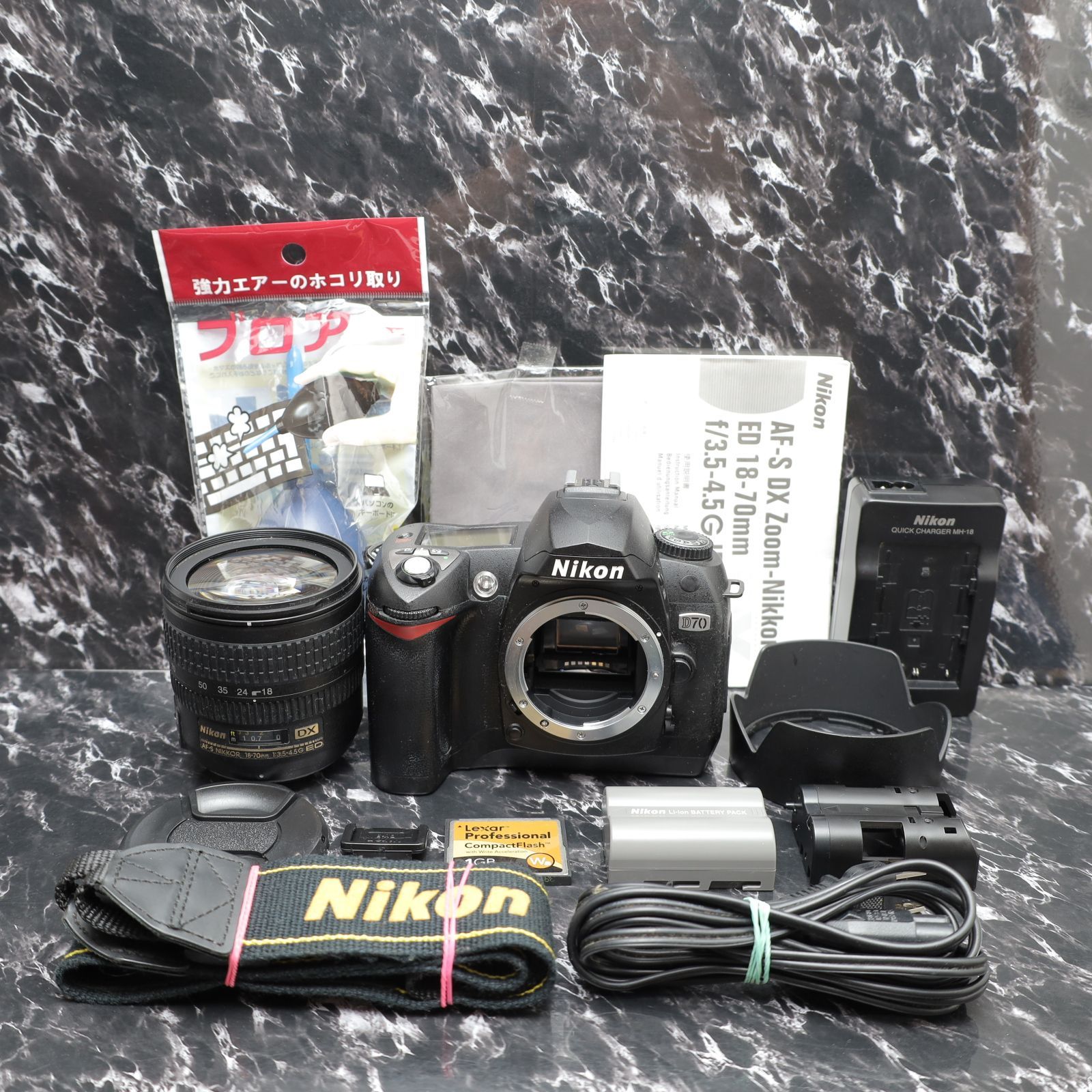 ❤️初心者オススメ❤️Nikon D70❤️CFカード付き❤️すぐに使える❤️-