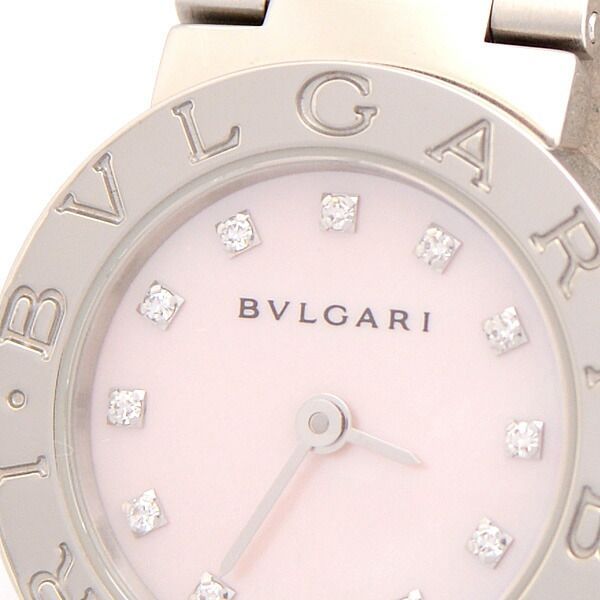 ブルガリブルガリ BB23SS ピンク文字盤 レディース 腕時計 楽天市場