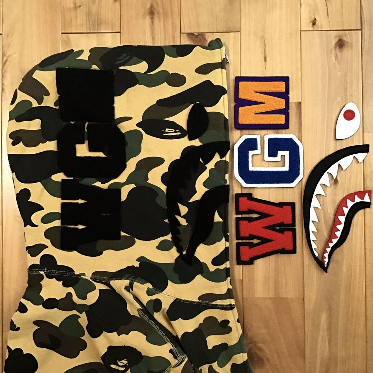 ☆2XL☆ DETACHABLE シャーク パーカー shark full zip hoodie a bathing ape BAPE 1st  camo エイプ ベイプ アベイシングエイプ XXL - メルカリ