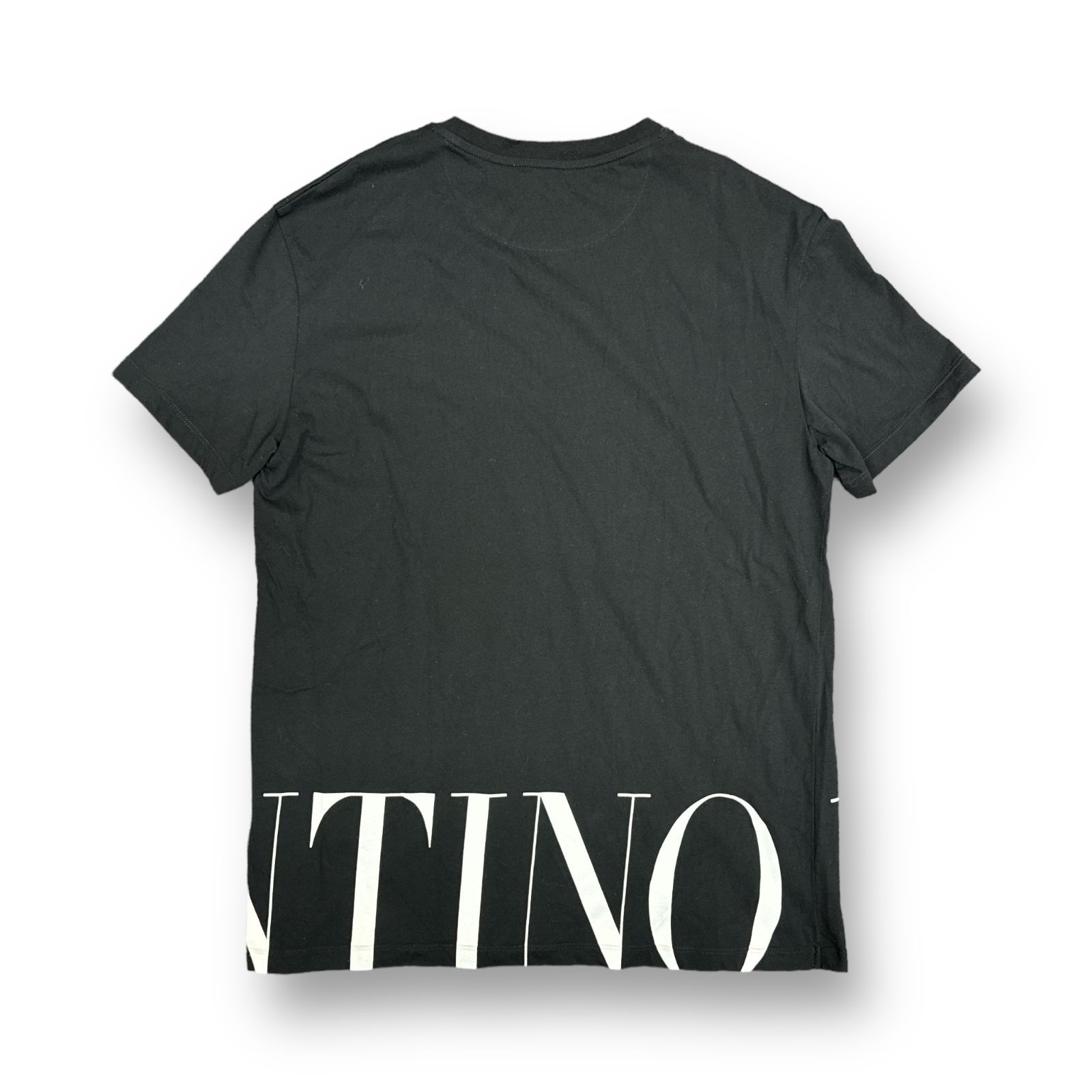 国内正規 VALENTINO リブロゴプリントTシャツ カットソー 半袖 