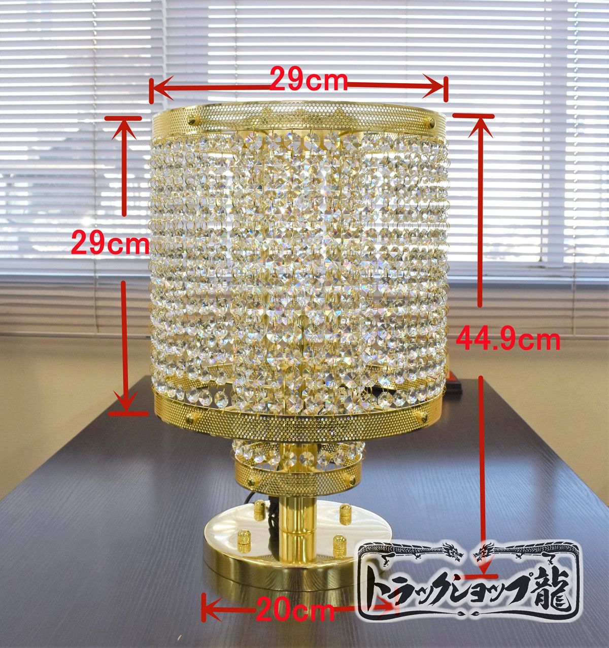新品 円柱 スタンド シャンデリア 大 フルゴールドメッキ 新品 円柱 スタンド シャンデリア 大 フルゴールドメッキ