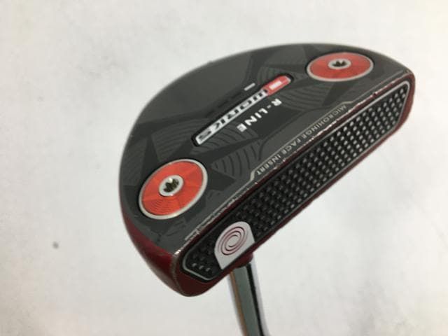 【中古ゴルフクラブ】オデッセイ O-WORKS RED(オー･ワークス レッド) R-LINE パター オリジナルスチール パター【14日間返品OK】