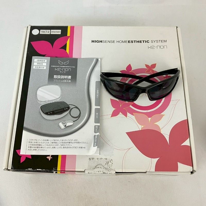 地元色のある ke-non 脱毛器 Ver.7.2 NIPL-2080 ピンク ケノン HIGHSENSE HOMEESTHETIC SYSTEM