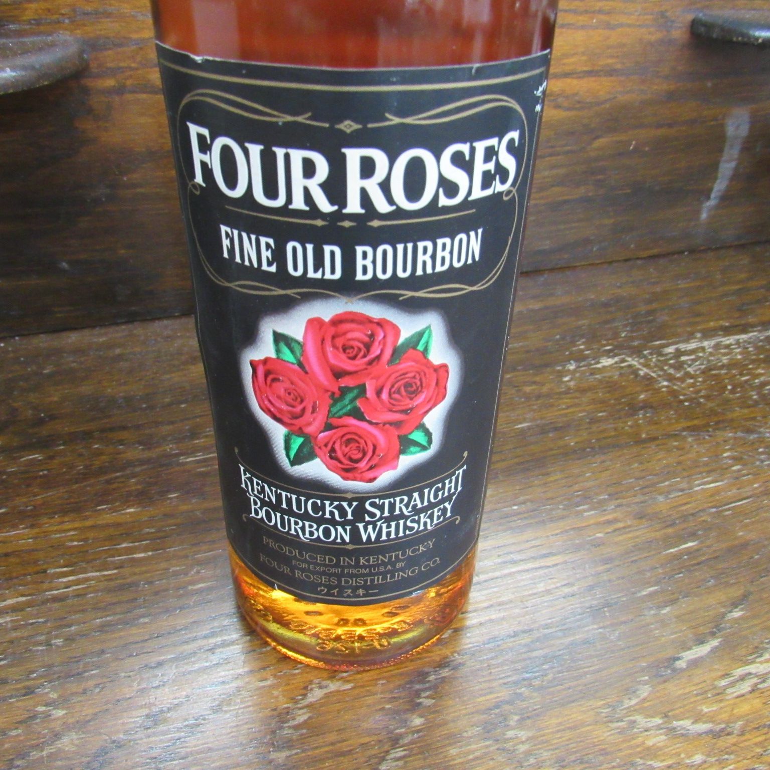 FOUR ROSES フォアローゼス ブラックラベル 旧ラベル