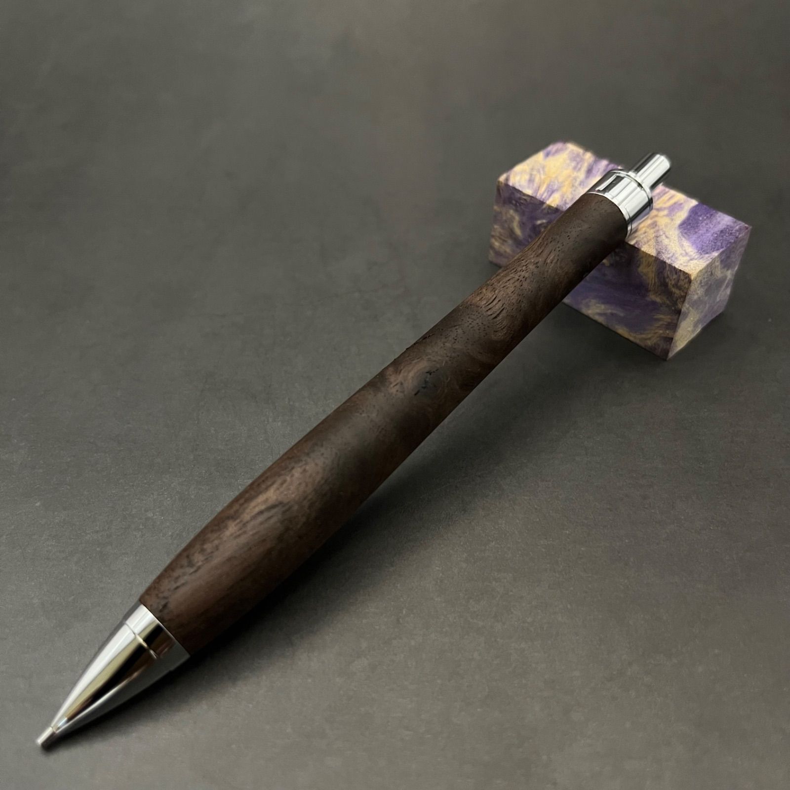 やまだ工房 木軸シャープペンシル ウォールナット - メルカリ