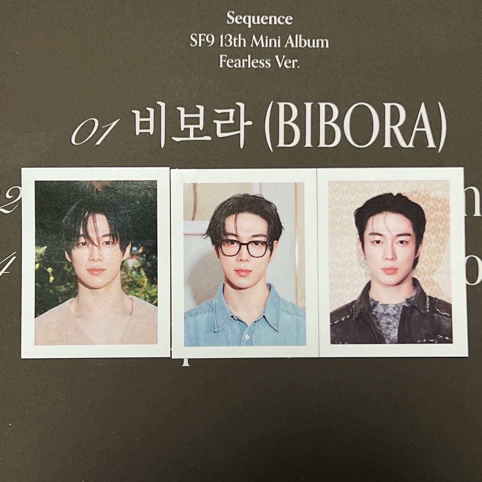 SF9 インソンSequence 封入トレカ【購入希望の方はコメント】