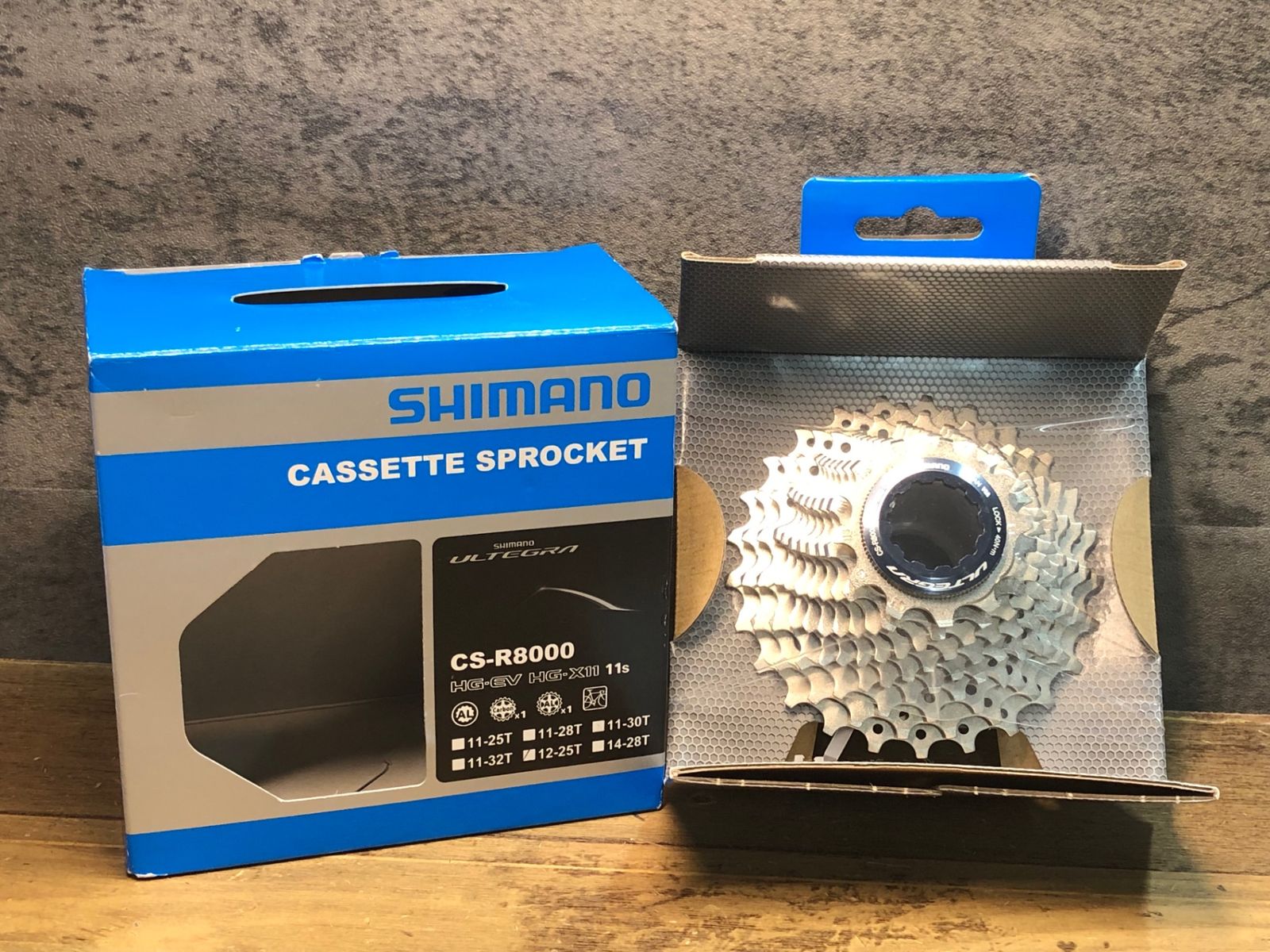 JK428 シマノ SHIMANO アルテグラ ULTEGRA CS-R8000 スプロケット 12-25T 11S