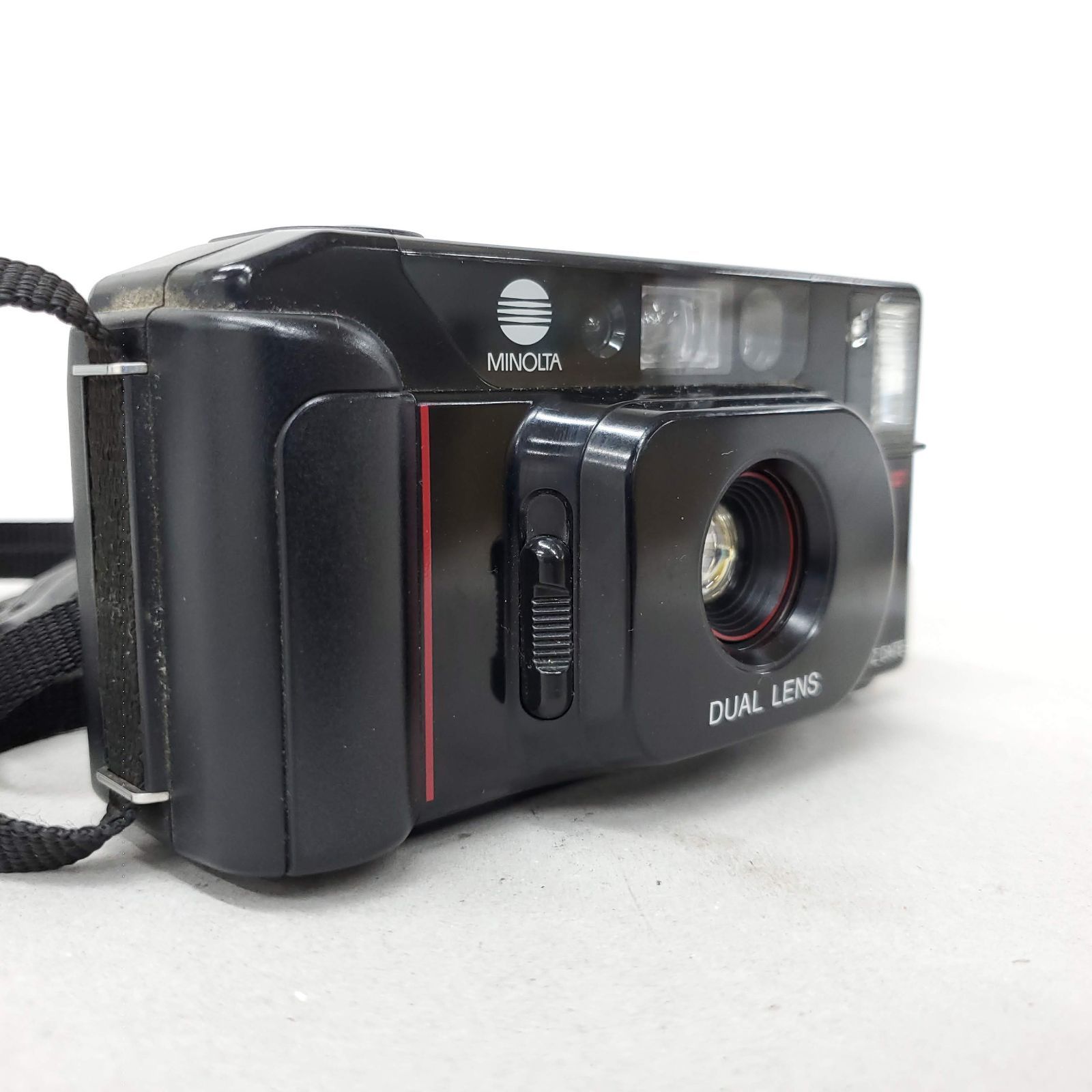 フィルムカメラ Minolta MAC-DUAL QUARTZ DATE F0902-6ID p 動作確認済】 Minolta MAC-DUAL QUARTZ DATE F0902-6ID - メルカリ