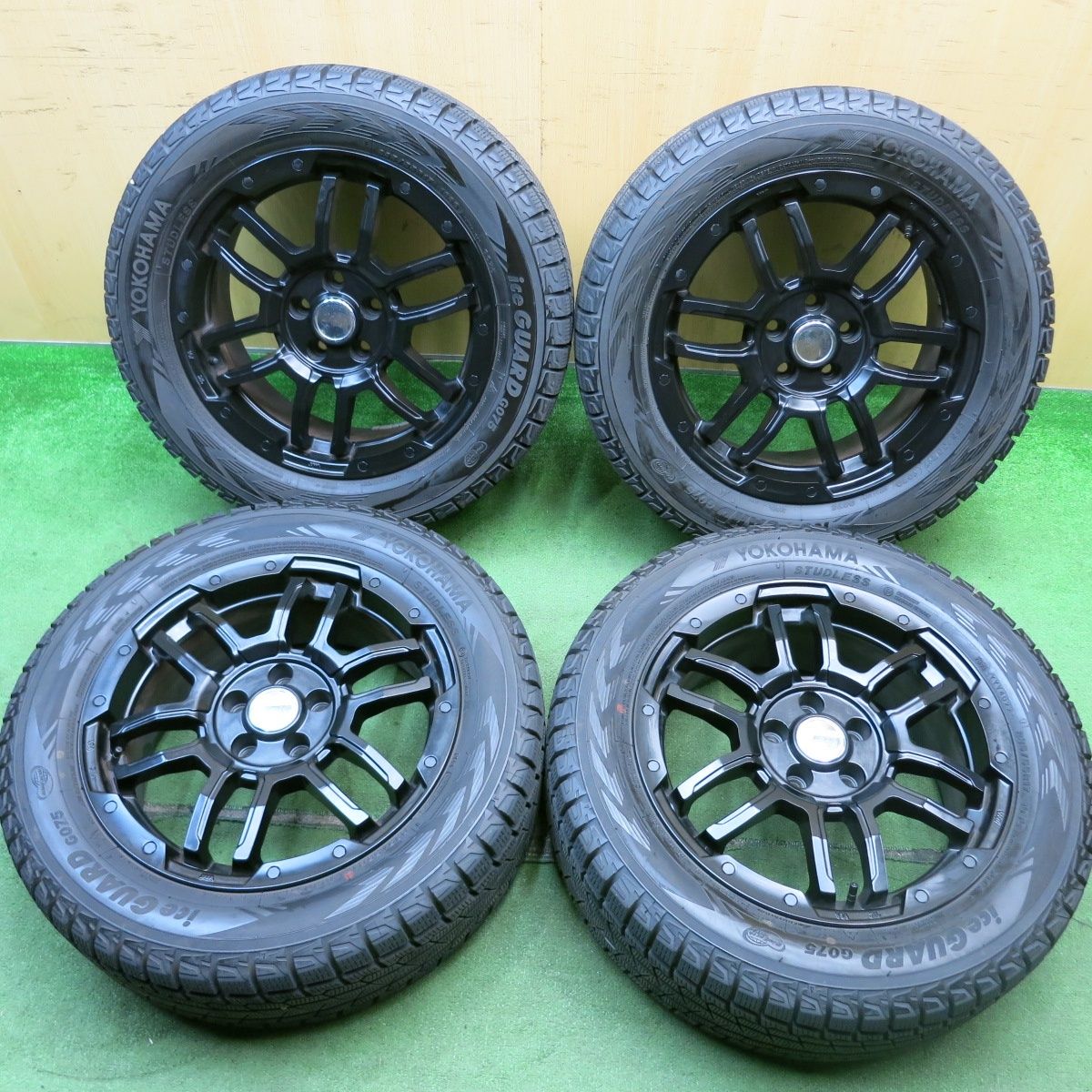 バリ溝！キレイ！9.5分★ワーゲン 純正 215/65R15 スタッドレス ダンロップ ウインターマックス WM01 PCD112/5H 15インチ★ バリ溝！21年！9.5分以上☆トヨタ 210系 クラウン ロイヤル 純正 OP