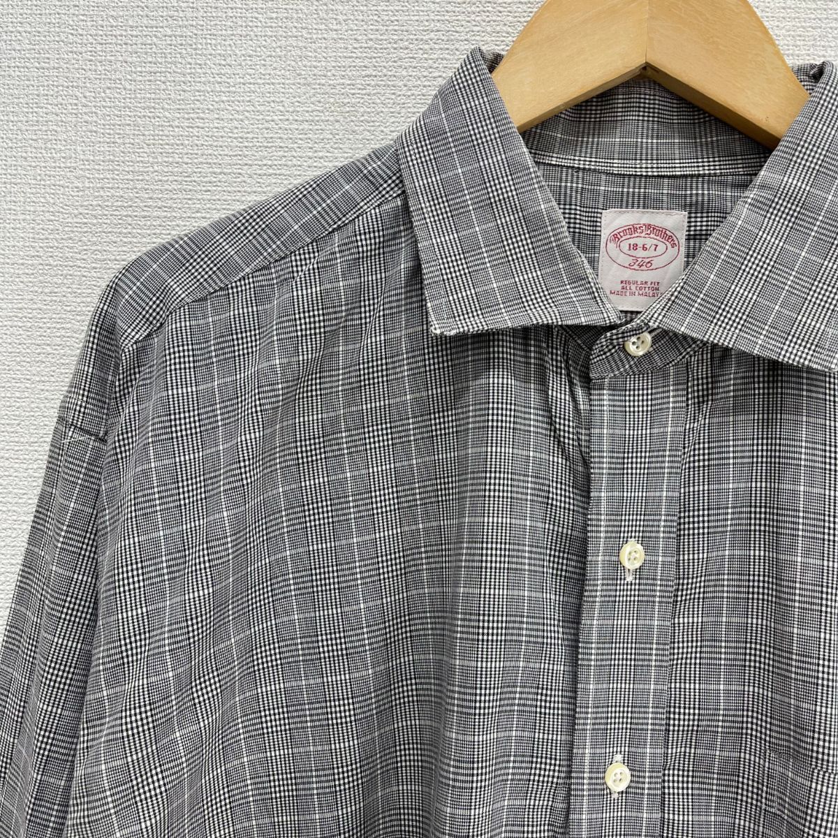 BROOKS BROTHERS ブルックスブラザーズ 346 ワイドカラー 長袖