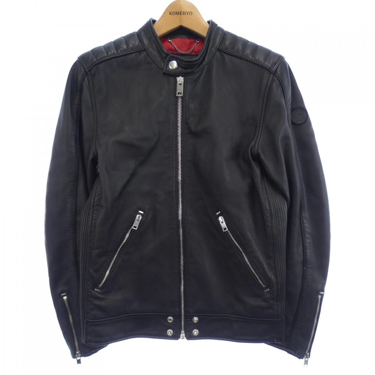 DIESEL ディーゼル カジュアルジャケット 48(L位) 黒 DIESEL 