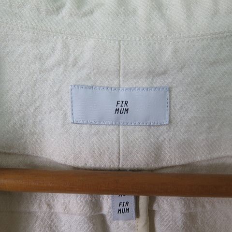 B15881 美品 オーラリー　コットンキャメルダブルクロスシャツコート1 B15881 美品 オーラリー コットンキャメルダブルクロスシャツ