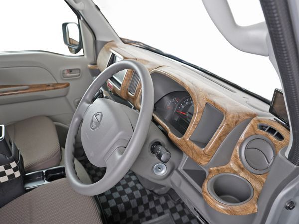スズキ DA17V DA17W エブリィバン エブリィワゴン インテリアパネル 19P ナチュラルウッド調 FFCRYSTALESIA_COM