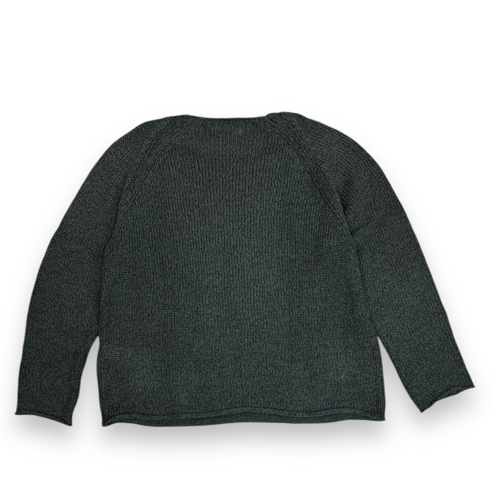 Yohji Yamamoto POUR HOMME コットンニット カットオフ セーター 