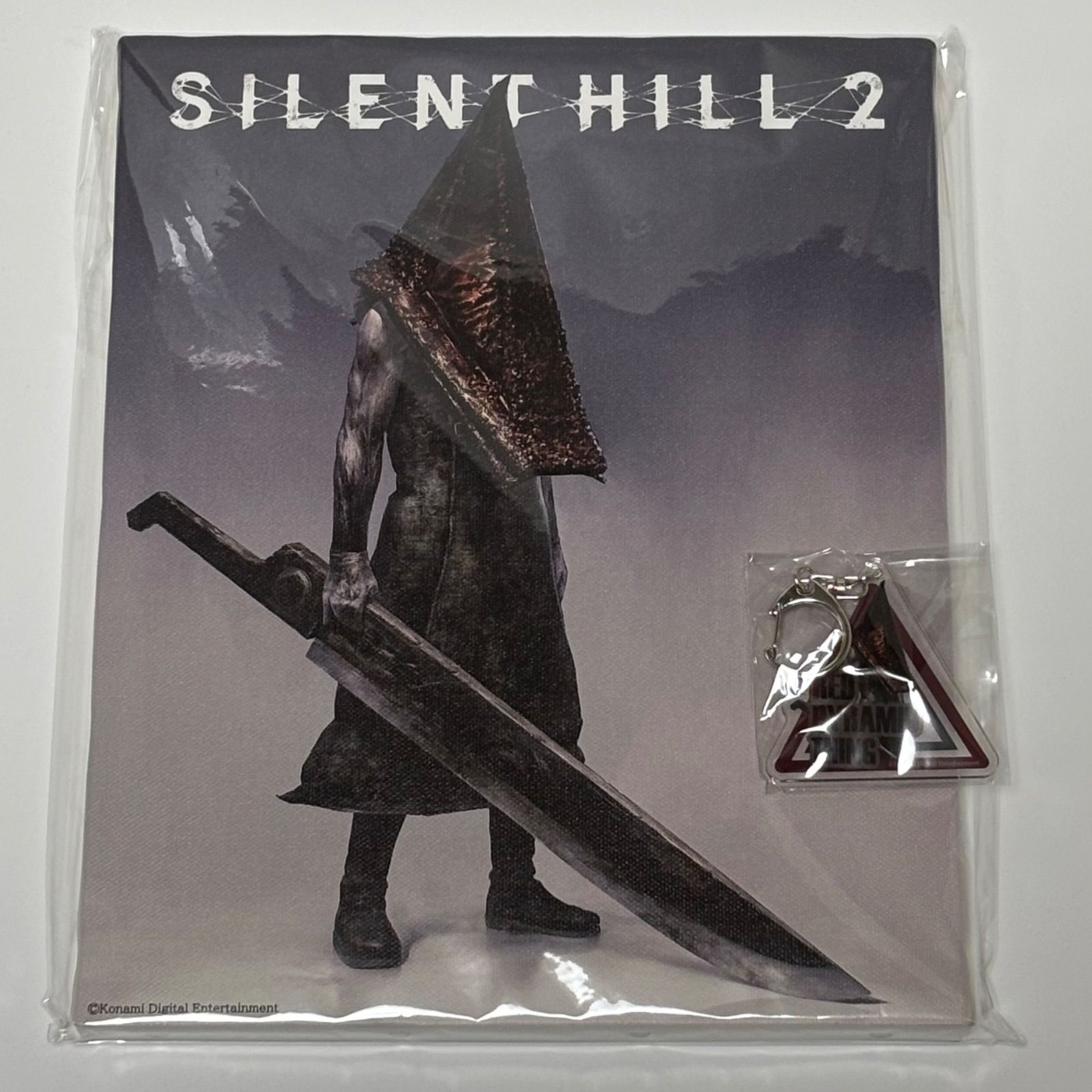 サイレントヒル2 キャンバスアート キーホルダー SILENT HILL2 ファミ