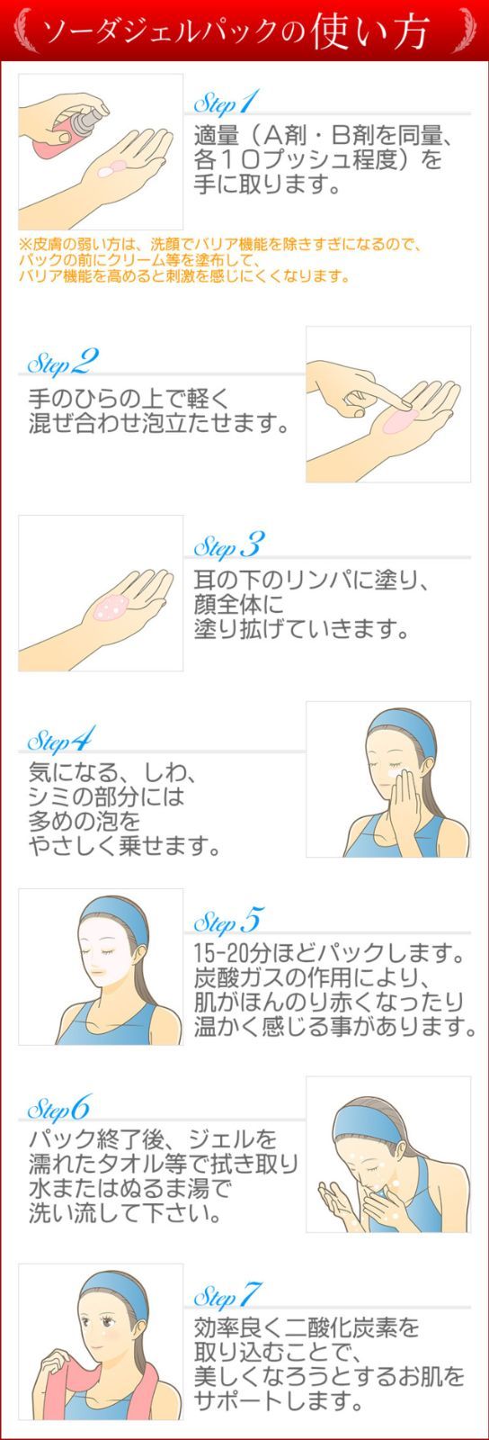 更に大幅お値下げ☆超特価☆炭酸パック☆SODA GEL PACK 5セット お得な5本セット】炭酸パック ソーダジェルパック（80gx2本）x5セット