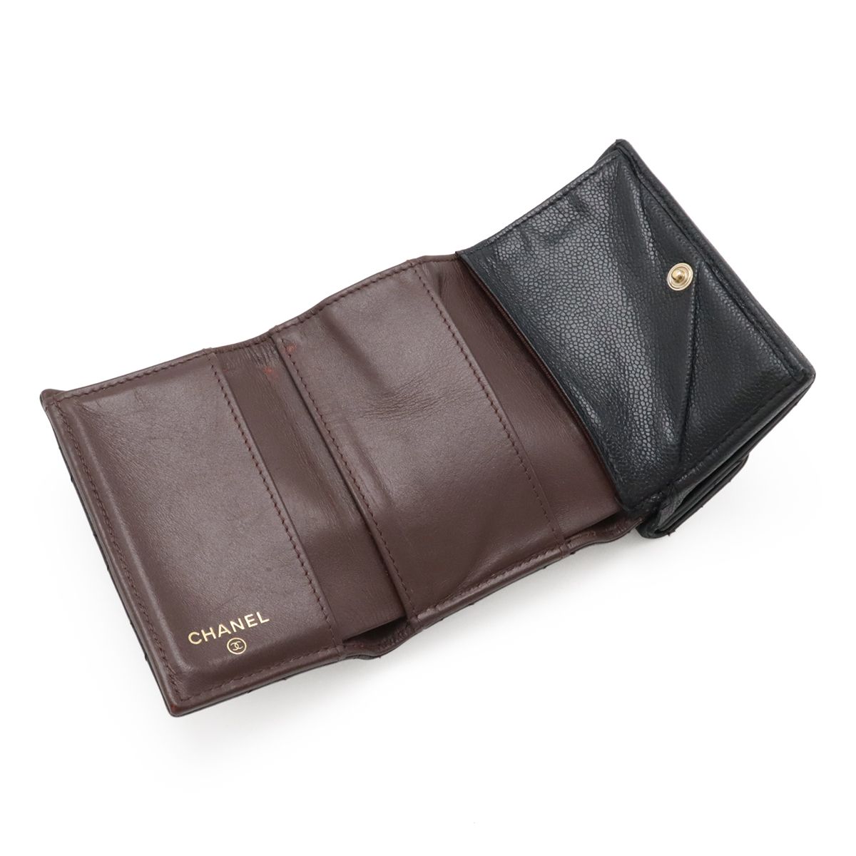 CHANEL シャネル クラシック スモール フラップ ウォレット マトラッセ  