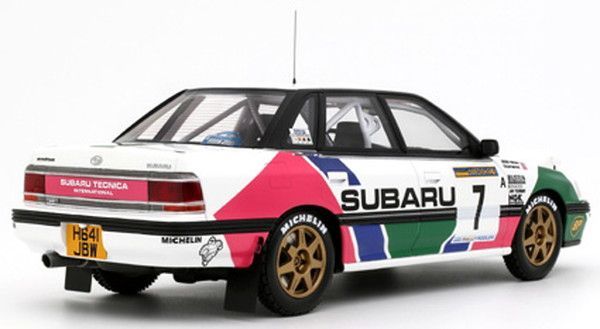 新品 OttO mobile 1/18 スバル レガシィ RS Gr.A スウェーデンラリー
