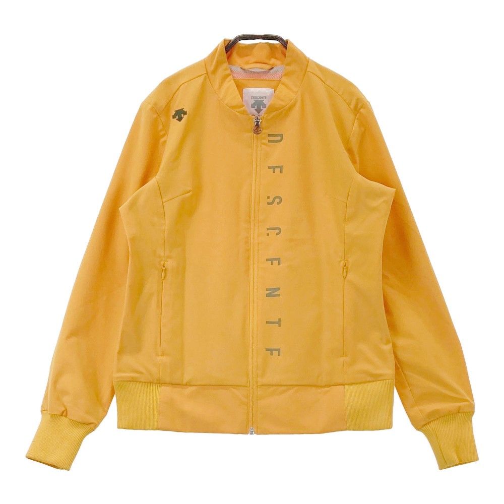 【デサントゴルフ】美品 ジップジャケット ホワイト Mサイズ レディース デサントゴルフ DESCENTE ゴルフ 【直営店限定】フルジップ