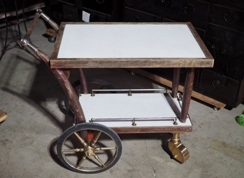 国産頑丈なキャターワゴン 長堀車輛製造 古録展 品番F4507