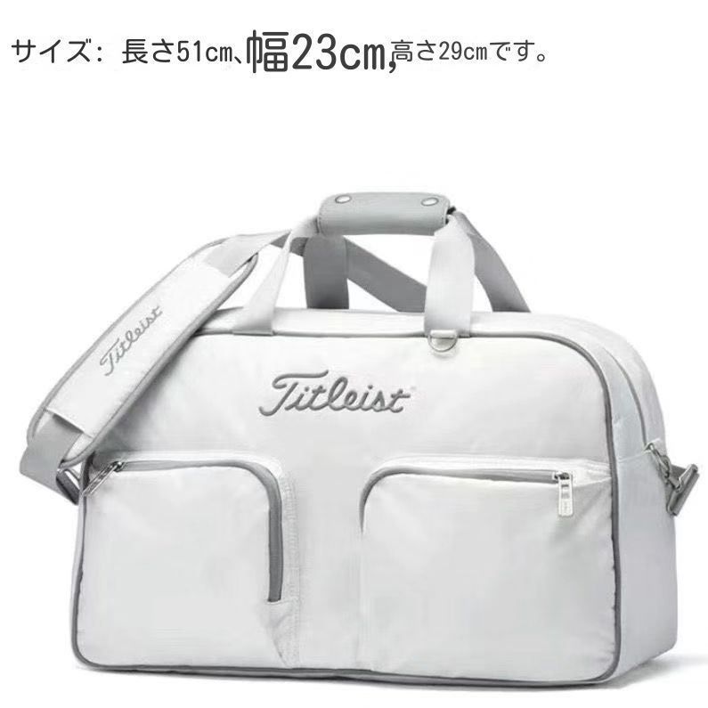 美品登場☆titleist バッグ 新品Titleistタイトリスト ゴルフ ボストンバッグメンズレディース