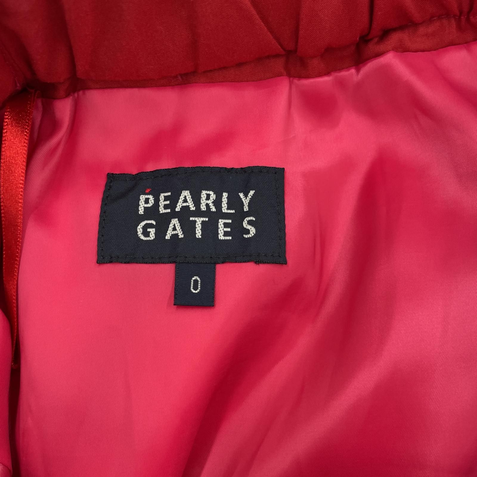 PEARLY GATES パーリーゲイツ 花柄スカート size0/ピンク - メルカリ
