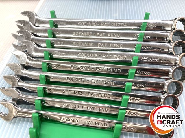 マックツールのレンチラック付き