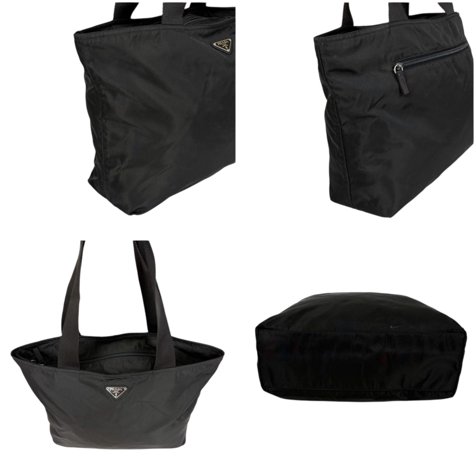 プラダ PRADA トートバッグ テスートナイロン ブラック 黒