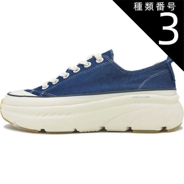 種類3:DENIM/24.0(4580543991578) アキクラシック AKC0039 RECOVERT＿COTTON＿LOW RECOVERT Cotton Low