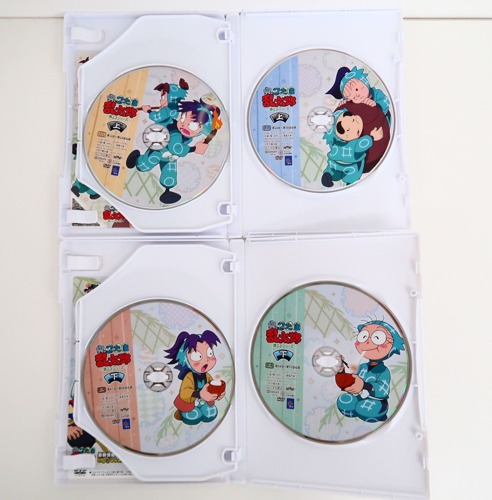 セル版 全2巻セット 忍たま乱太郎 第23シリーズ DVD-BOX 上・下 - メルカリ