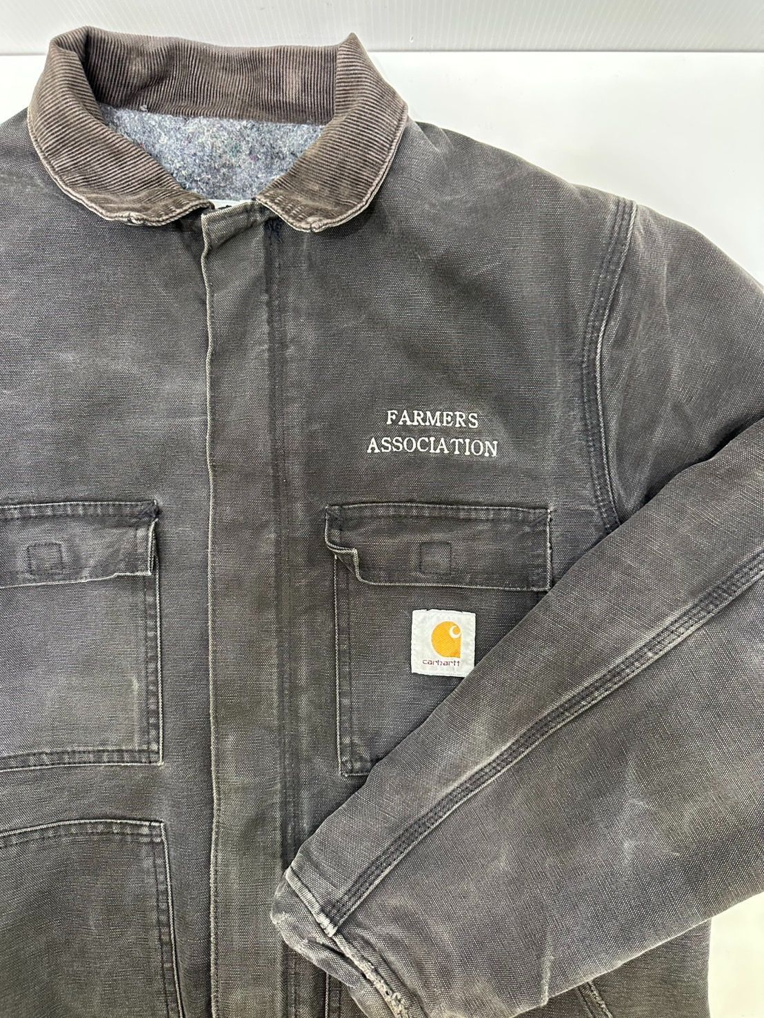 carhartt トラディショナルジャケット ブラック フェード - メルカリ