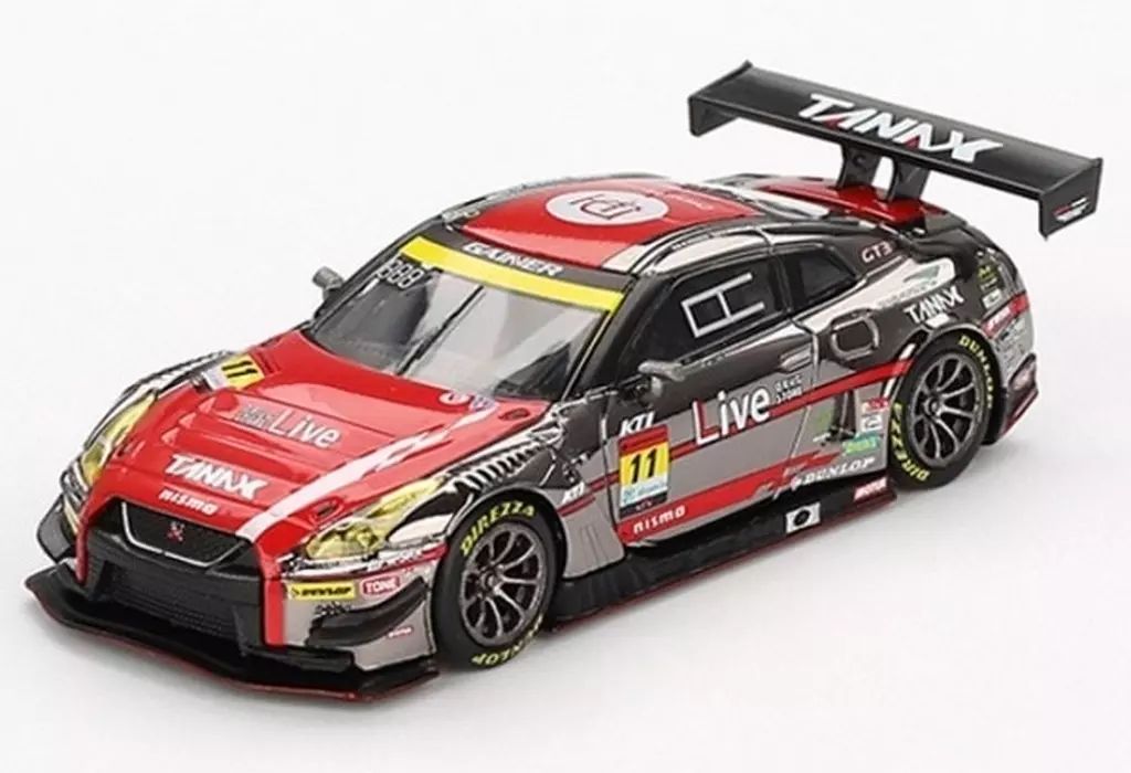 新品】ミニカー 1/64 Nissan GT-R NISMO GT3 SUPER GTシリーズ
