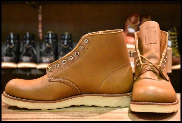 未使用 レッドウィング アイリッシュセッター オロイジナル 5875モックトゥ 7D 箱付 未使用 22年レッドウィング 8138 アイリッシュセッター 茶