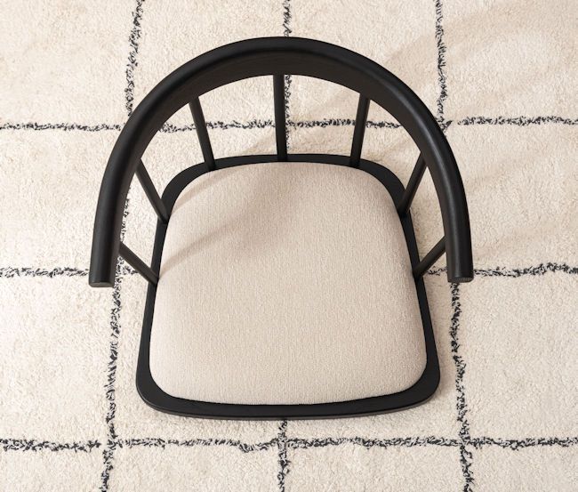 木製座椅子幅56cm フロアチェア 和風 モダン シンプル 完成品 1223 MERCADOAVALIA_COM_BR