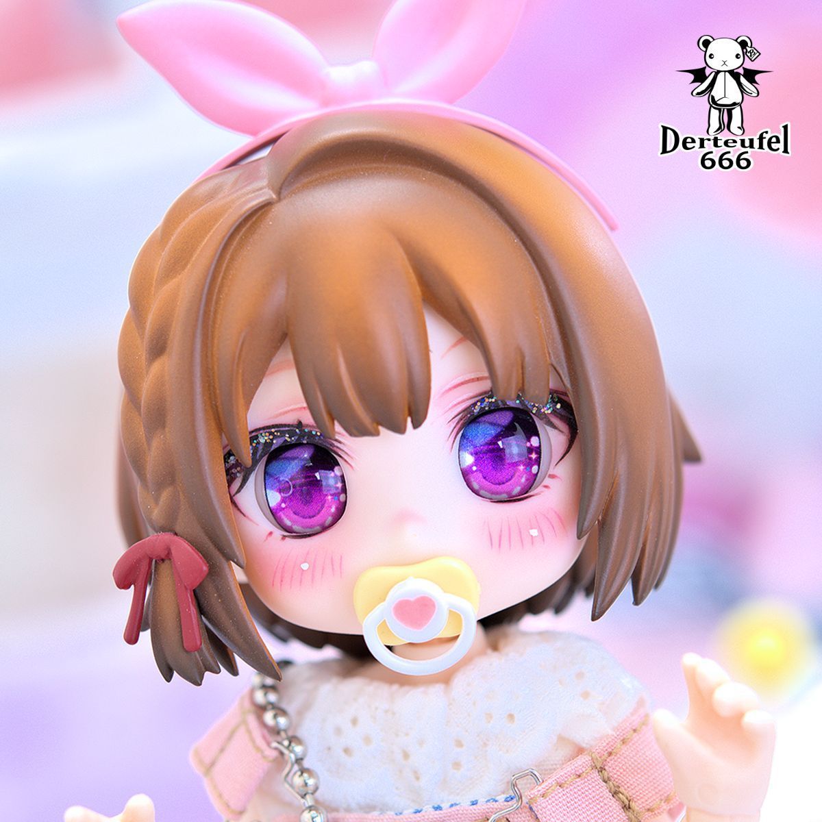 【ねんどろいどどーる】かすたむフェイス&レジンアイ　(ピンク2) ねんどろいどどーる】かすたむフェイス&レジンアイ (ピンク2