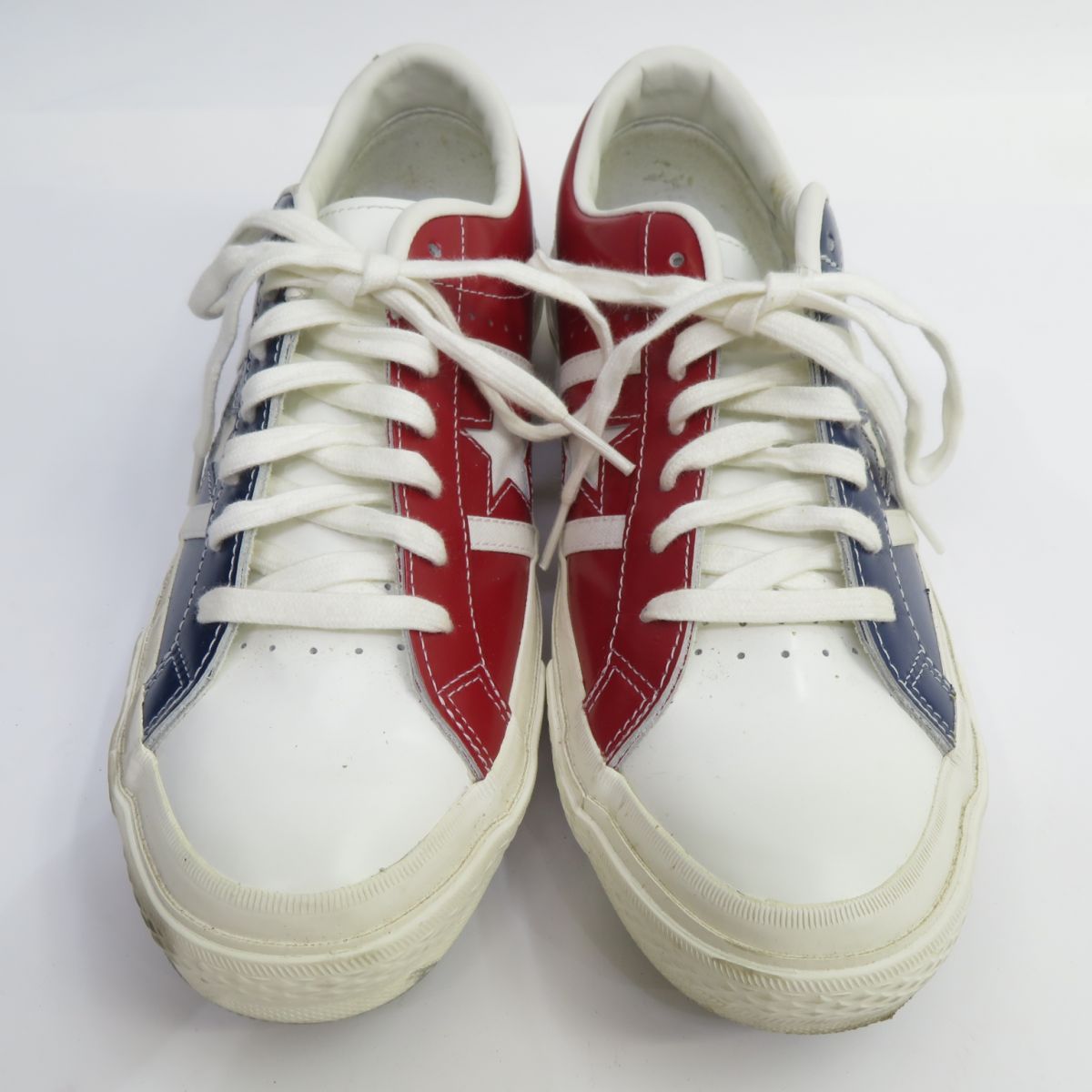 CONVERSE コンバース STAR&BARS LEATHER BB スター＆バース レザー 1CL408 US8.5 27cm 箱有 ※中古 -  メルカリ