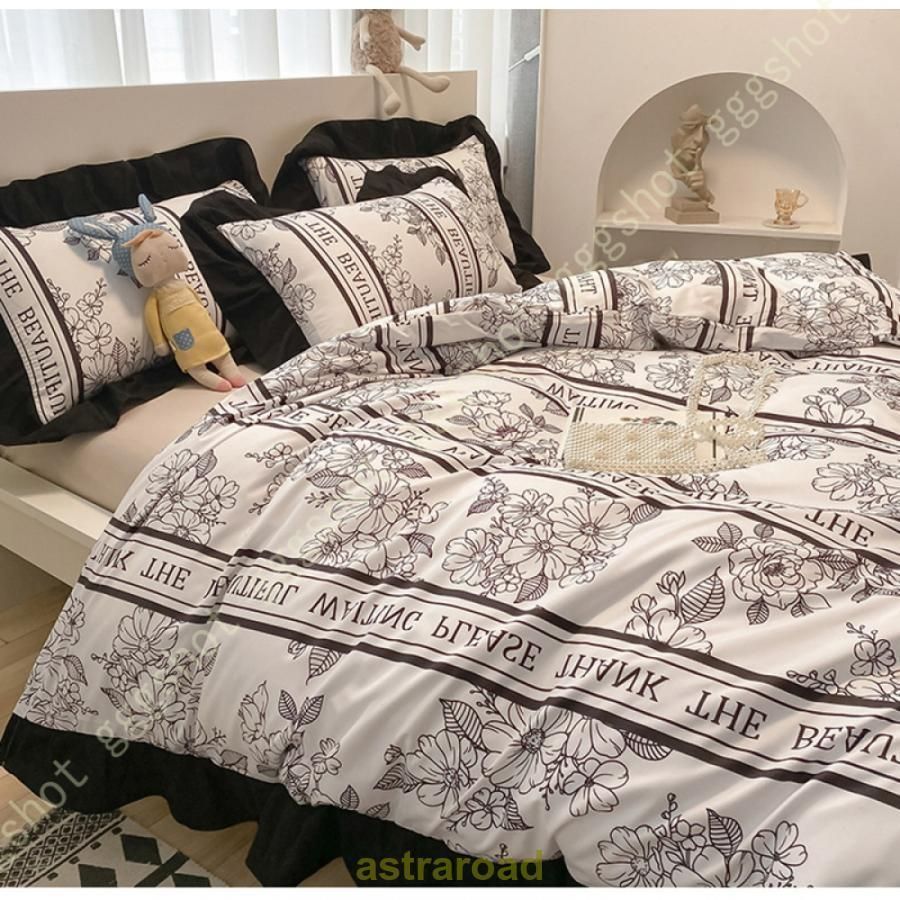 寝具カバーセット 3点セット シングル 可愛いフリル付き フランネル 秋冬 ふわふわ 暖かい 掛け布団カバー フラットシーツ 枕カバー 布団カバーセット 防寒対策 寝具カバーセットフリル付き 可愛い 3点セット シングル 150×200cm 肌