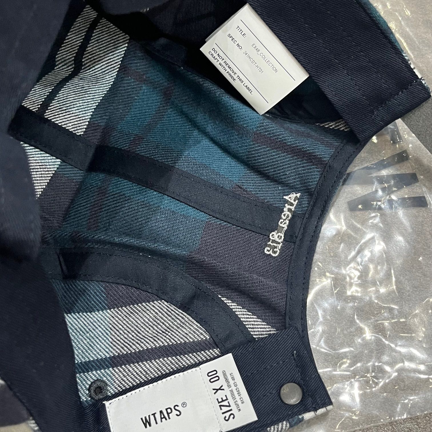 新品 WTAPS T-5 01 / Cap / Cotton. Flannel. Textile. Wut 